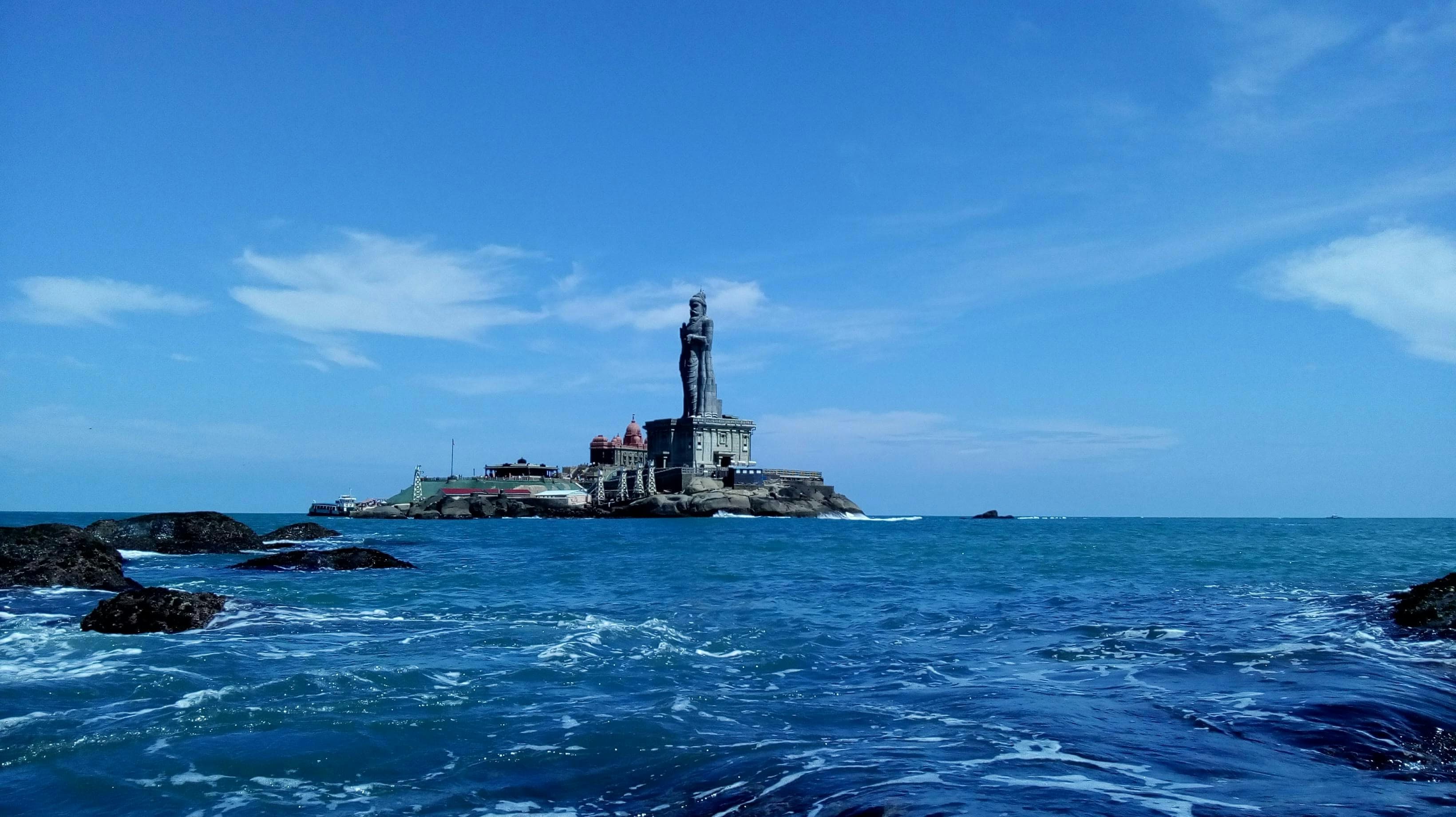 Kanyakumari is the southernmost tip of mainland India, famous for its unique geography where three major water bodies meet